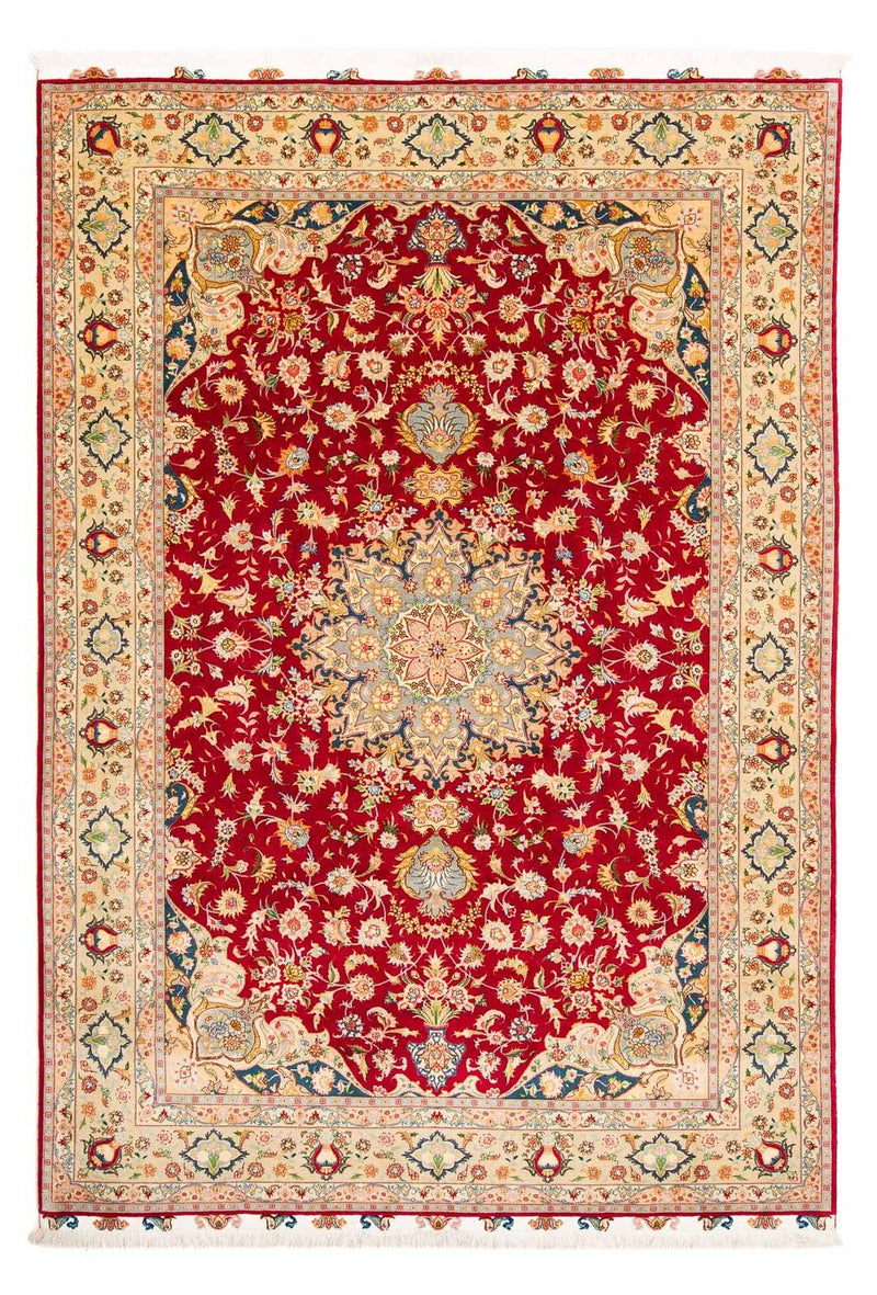 Perzisch tapijt - Tabriz - Royal - 300 x 205 cm - donkerrood