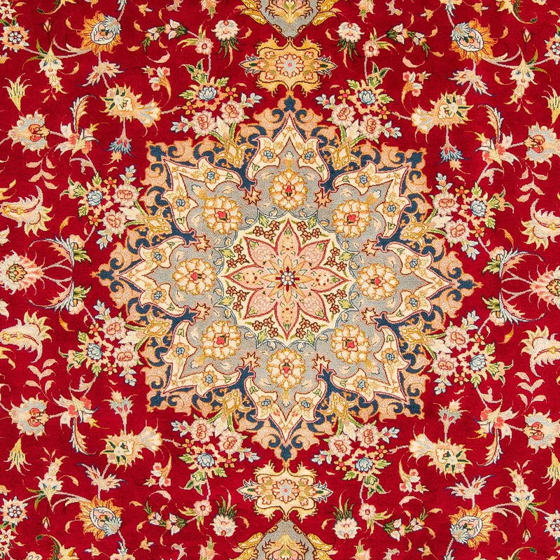 Perzisch tapijt - Tabriz - Royal - 300 x 205 cm - donkerrood