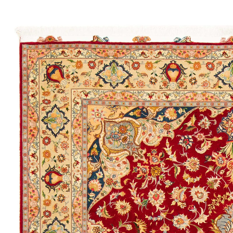 Perzisch tapijt - Tabriz - Royal - 300 x 205 cm - donkerrood