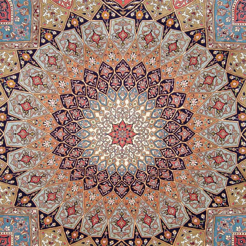 Perzisch tapijt - Tabriz - Royal - 307 x 257 cm - veelkleurig