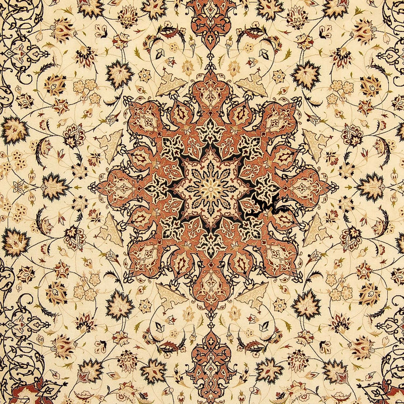 Perzisch tapijt - Tabriz - Royal - 352 x 254 cm - beige