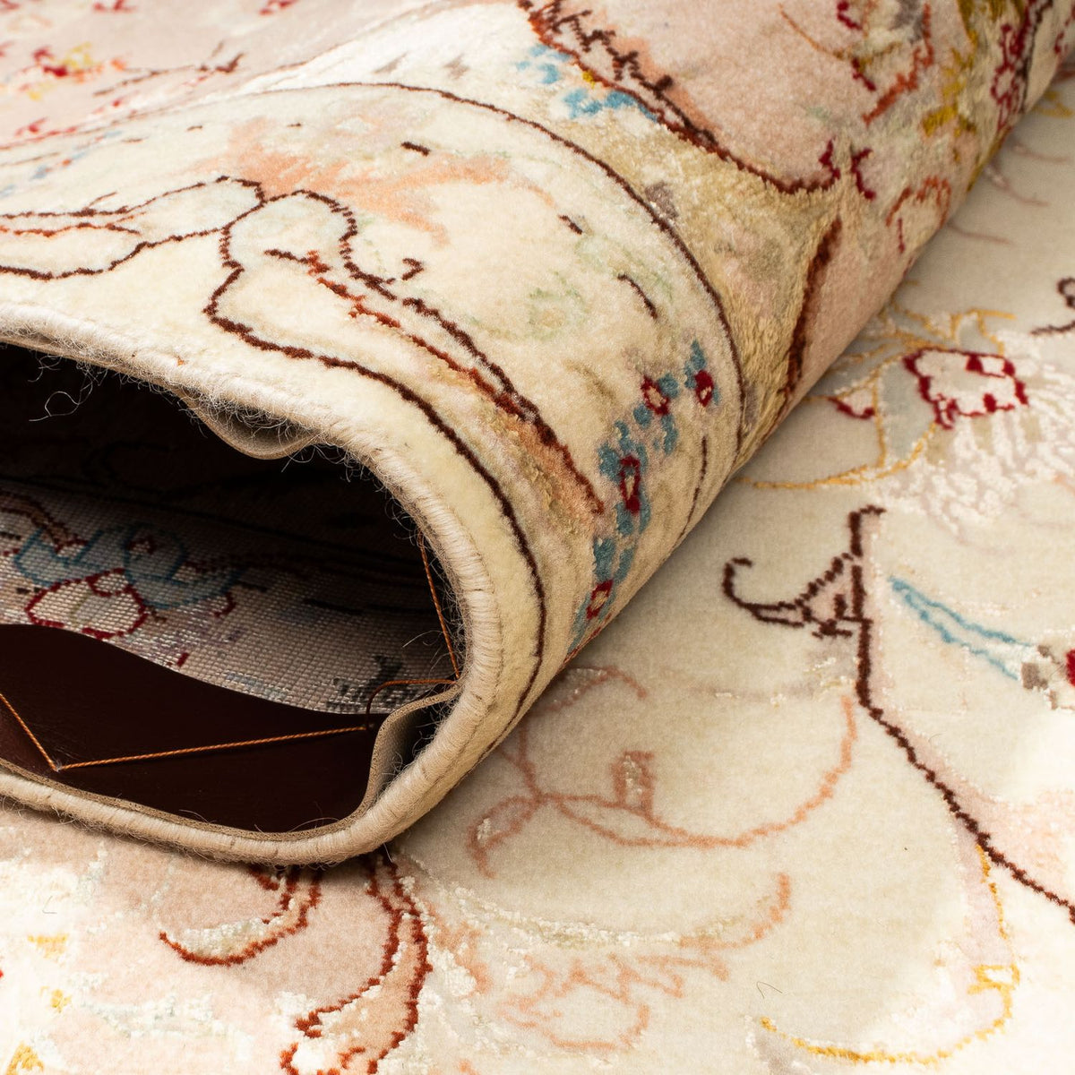 Perzisch tapijt - Tabriz - Royal - 310 x 200 cm - beige