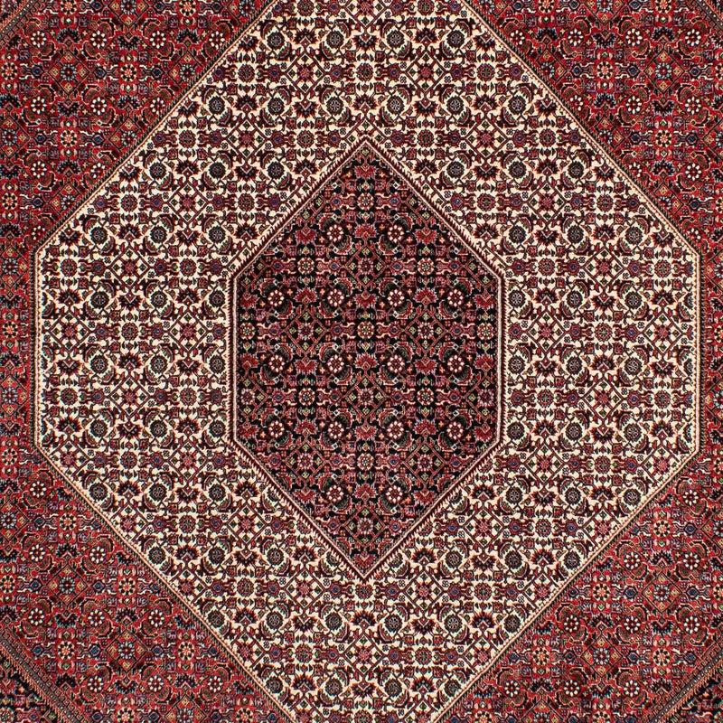 Perzisch tapijt - Bijar - 300 x 206 cm - donkerrood