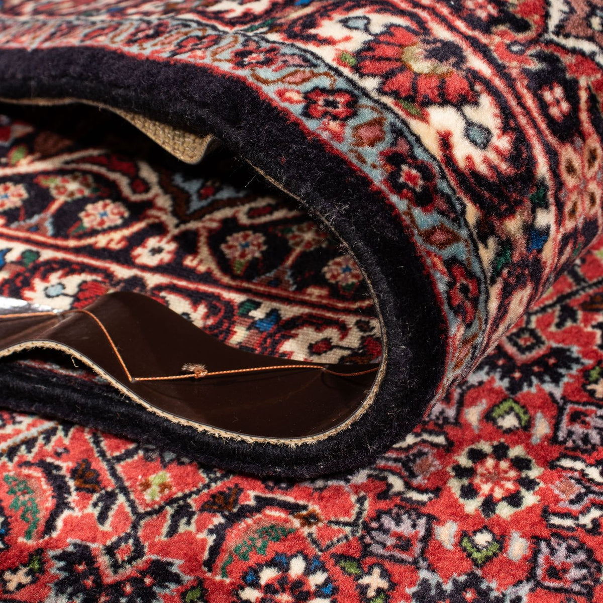 Perzisch tapijt - Bijar - 300 x 206 cm - donkerrood