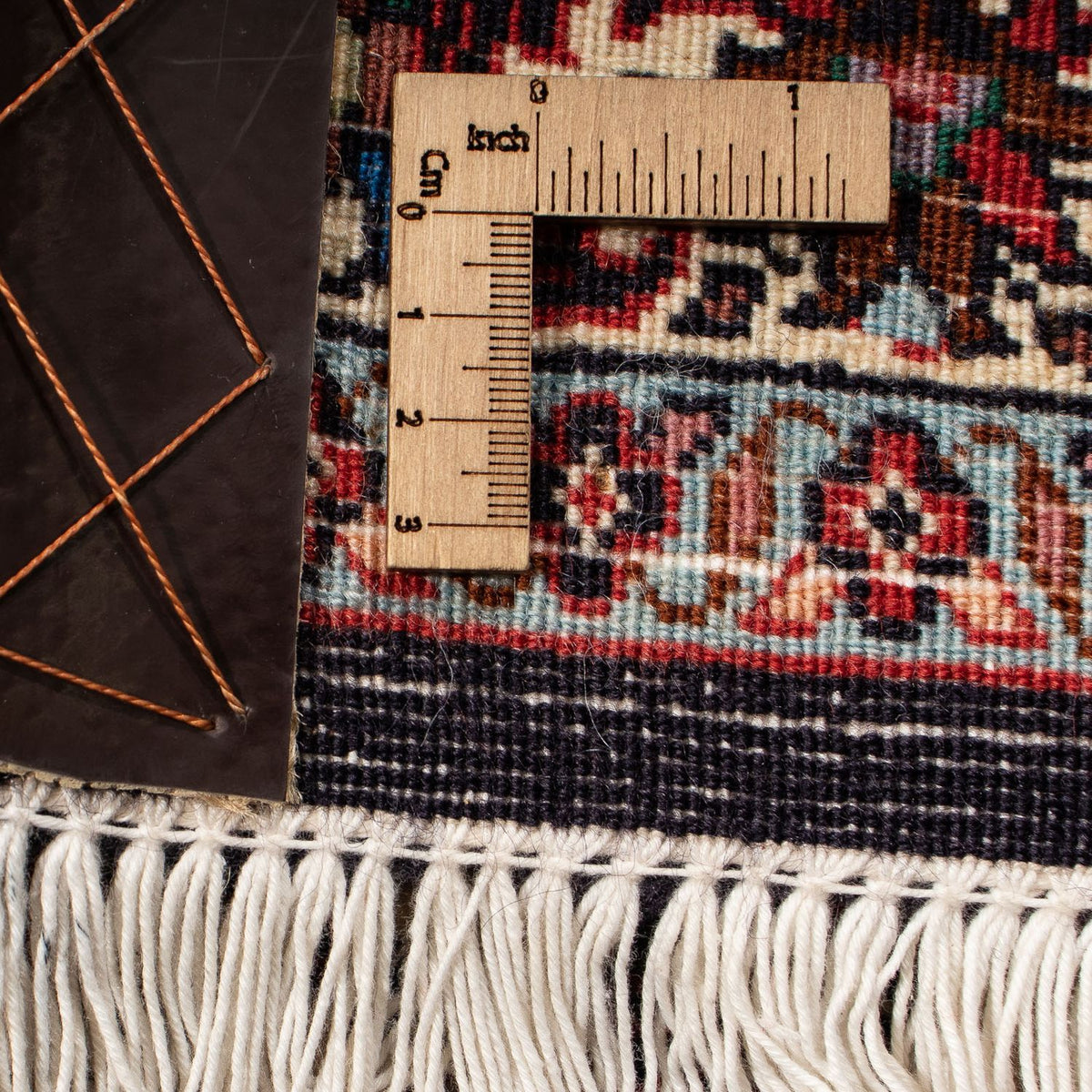 Perzisch tapijt - Bijar - 300 x 206 cm - donkerrood