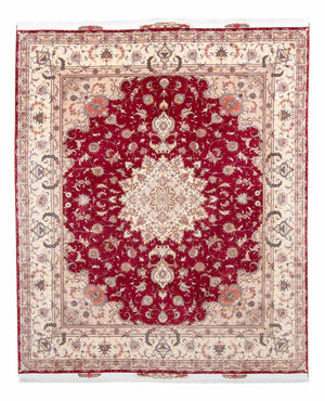 Perzisch tapijt - Tabriz - Royal - 305 x 253 cm - donkerrood