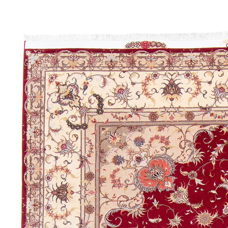 Perzisch tapijt - Tabriz - Royal - 305 x 253 cm - donkerrood
