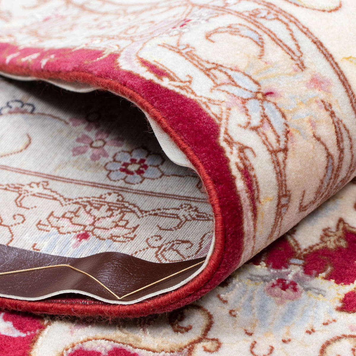 Perzisch tapijt - Tabriz - Royal - 305 x 253 cm - donkerrood