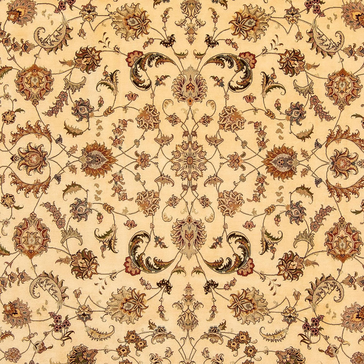 Perzisch tapijt - Tabriz - Royal - 364 x 252 cm - beige