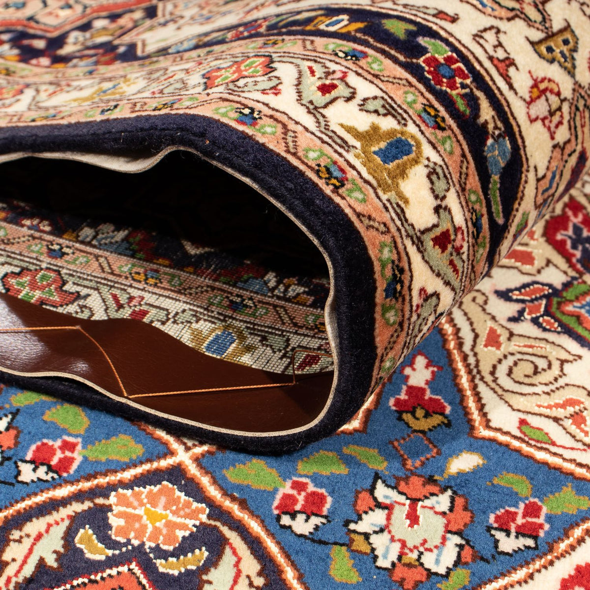 Perzisch tapijt - Tabriz - Royal - 250 x 207 cm - lichtbruin