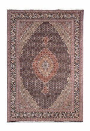 Perzisch tapijt - Tabriz - 305 x 205 cm - donkerblauw