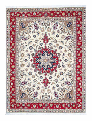 Perzisch tapijt - Tabriz - Royal - 205 x 154 cm - beige