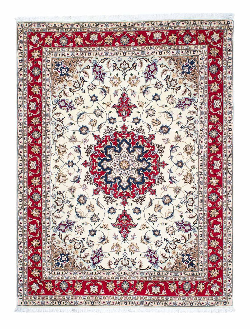 Perzisch tapijt - Tabriz - Royal - 205 x 154 cm - beige