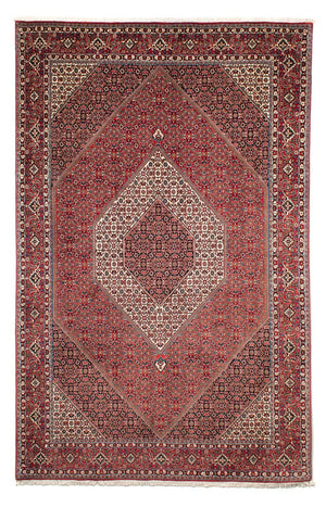 Perzisch tapijt - Bijar - 300 x 203 cm - licht rood