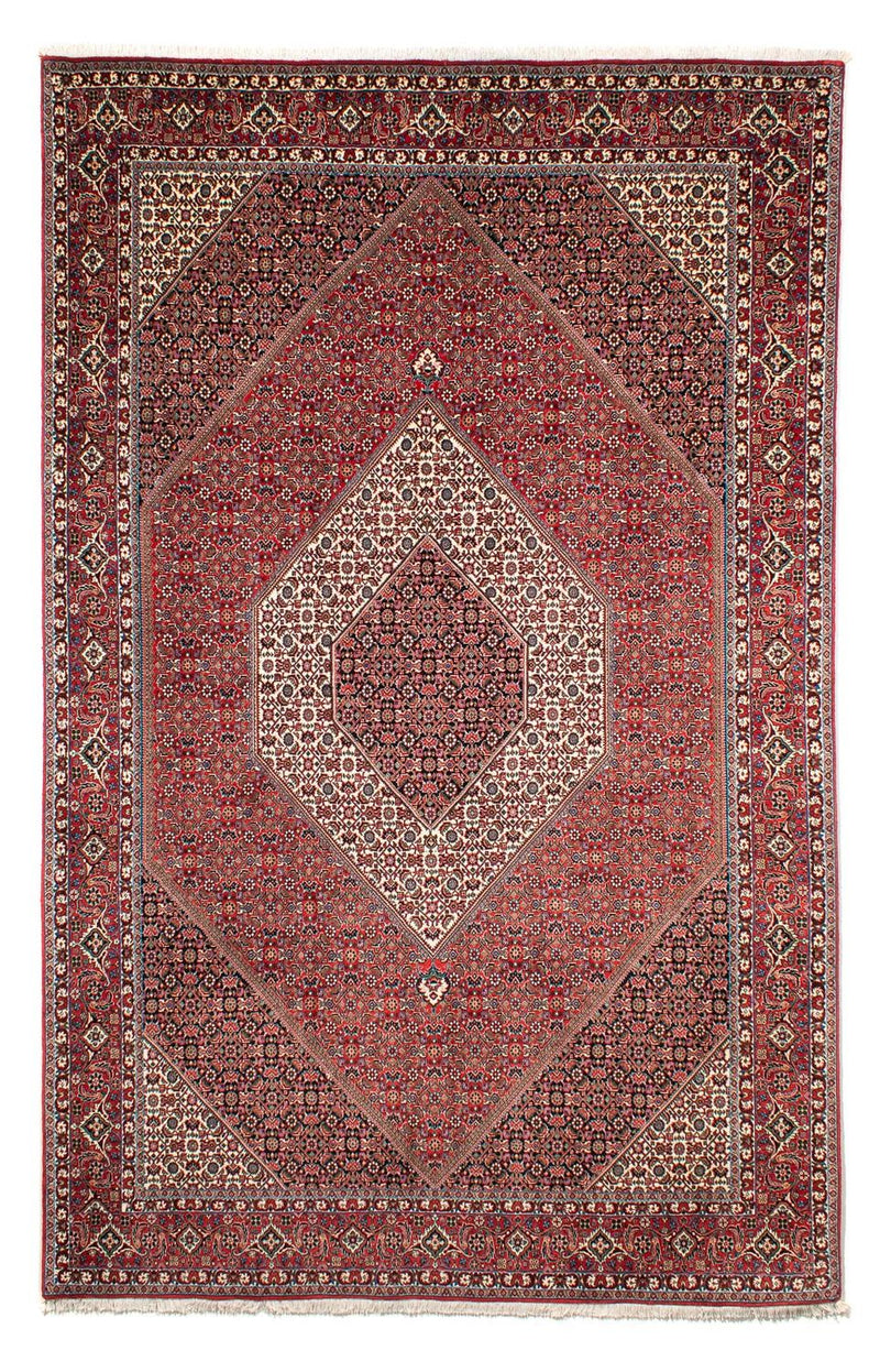 Perzisch tapijt - Bijar - 300 x 203 cm - licht rood