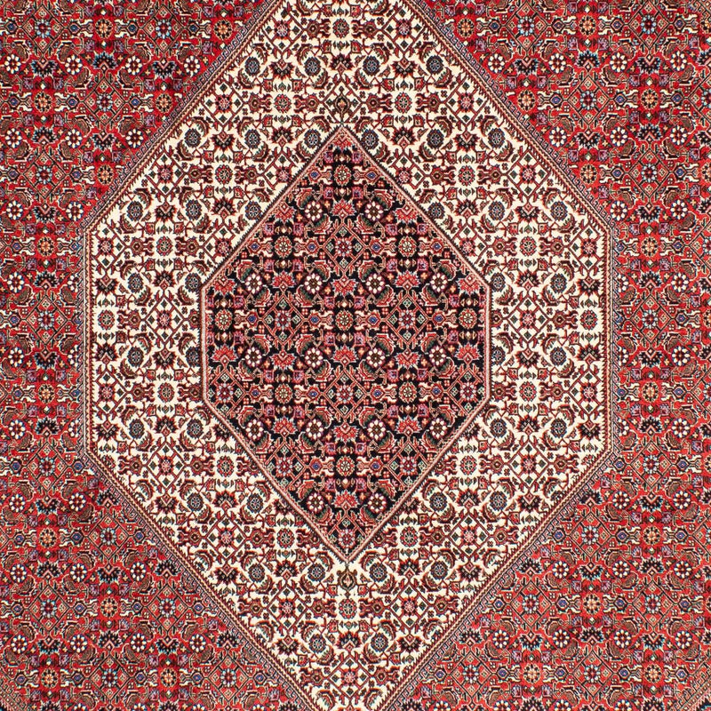 Perzisch tapijt - Bijar - 300 x 203 cm - licht rood