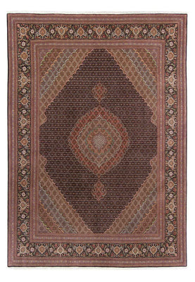 Perzisch tapijt - Tabriz - 370 x 256 cm - bruin