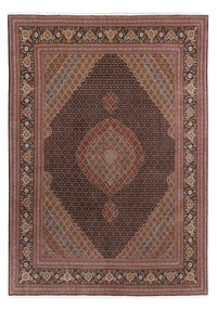 Perzisch tapijt - Tabriz - 370 x 256 cm - bruin
