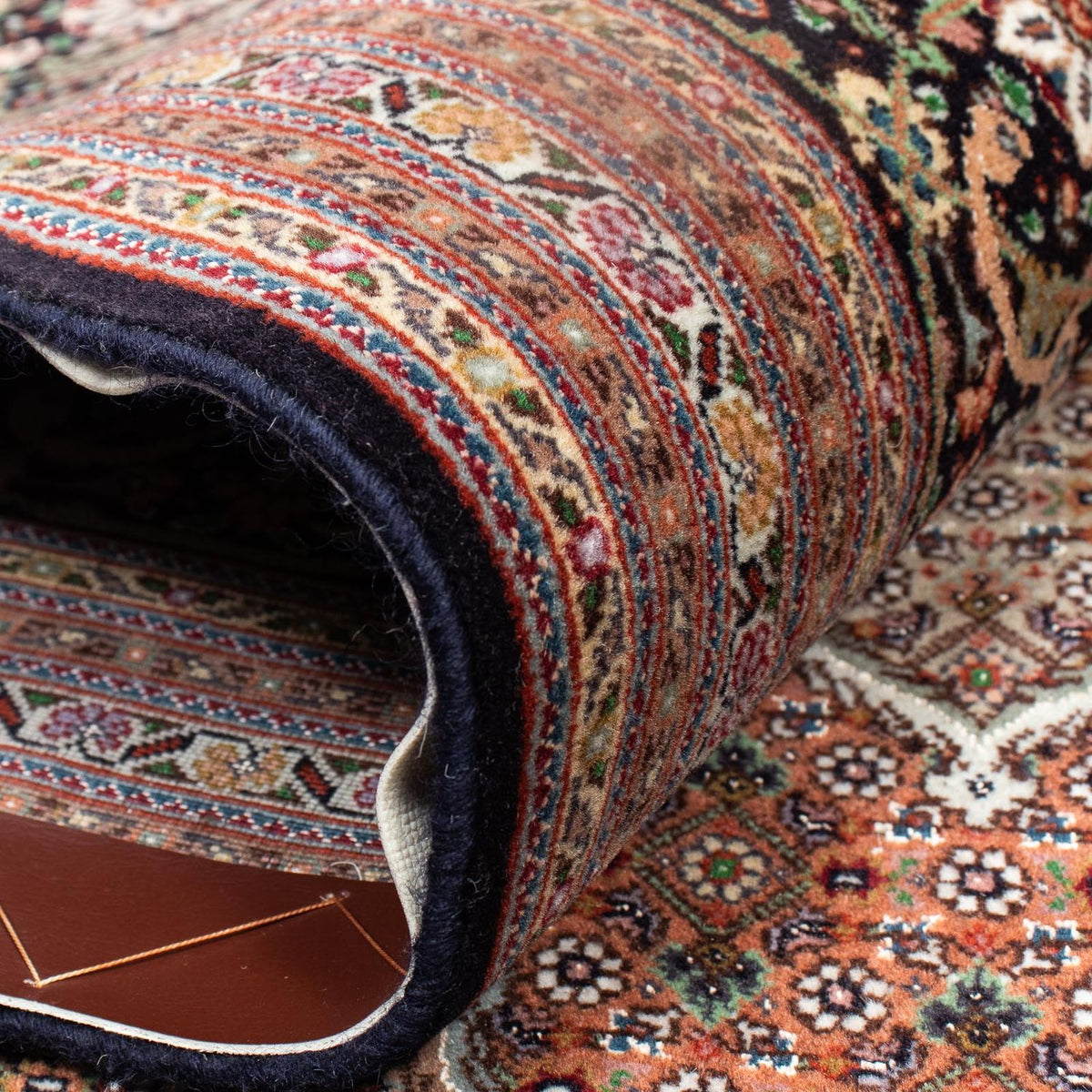 Perzisch tapijt - Tabriz - 370 x 256 cm - bruin