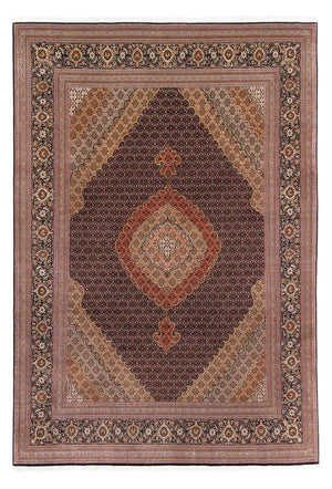 Perzisch tapijt - Tabriz - 370 x 250 cm - bruin