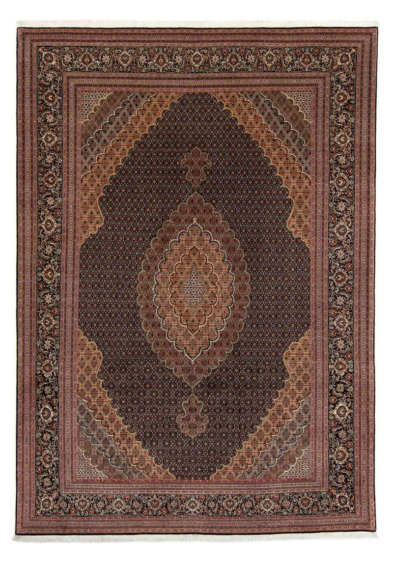 Perzisch tapijt - Tabriz - 348 x 252 cm - bruin
