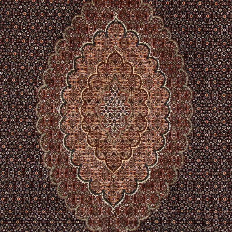 Perzisch tapijt - Tabriz - 348 x 252 cm - bruin