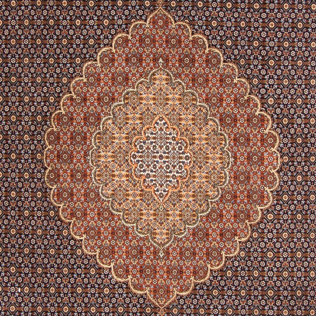 Perzisch tapijt - Tabriz - 297 x 205 cm - donkerblauw