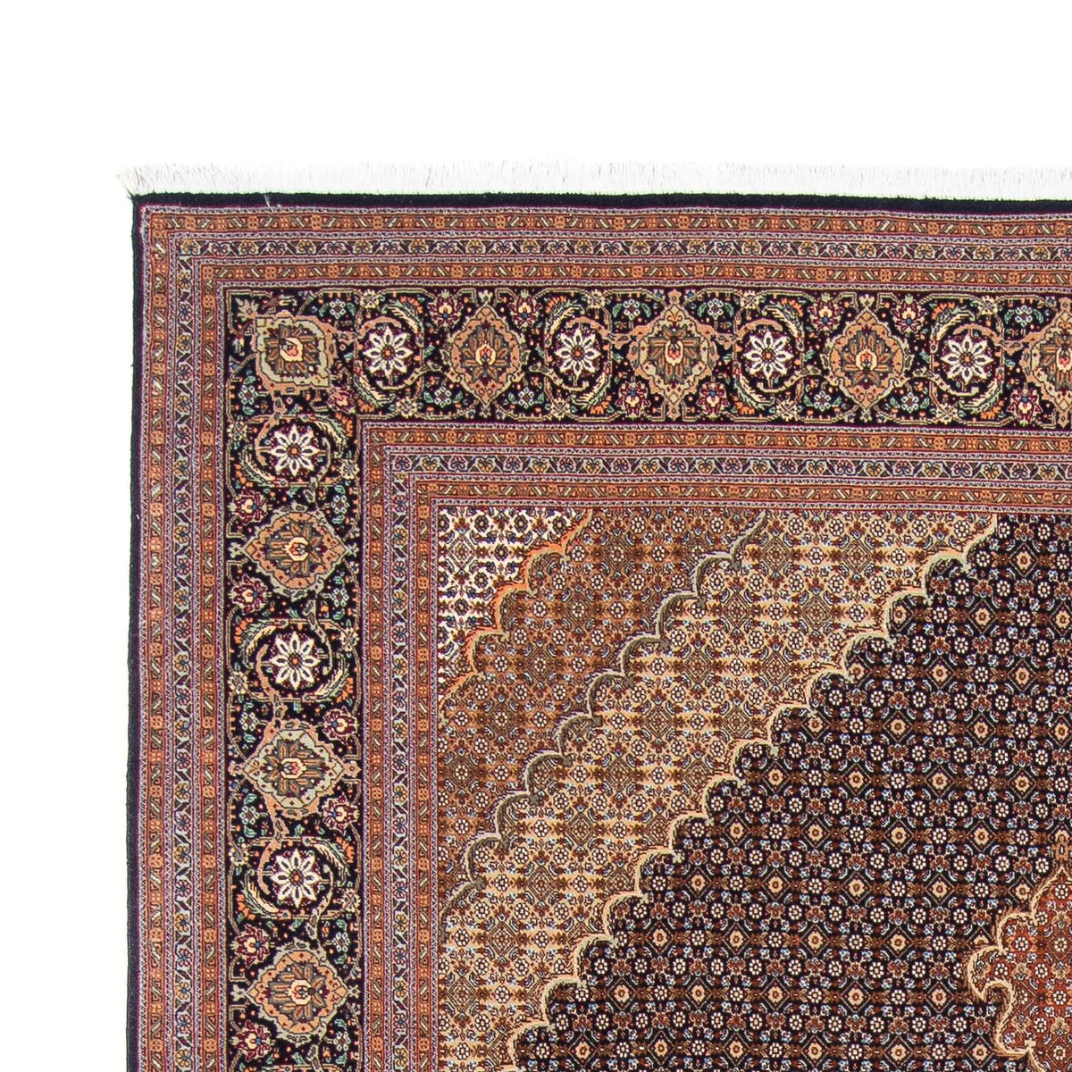 Perzisch tapijt - Tabriz - 297 x 205 cm - donkerblauw