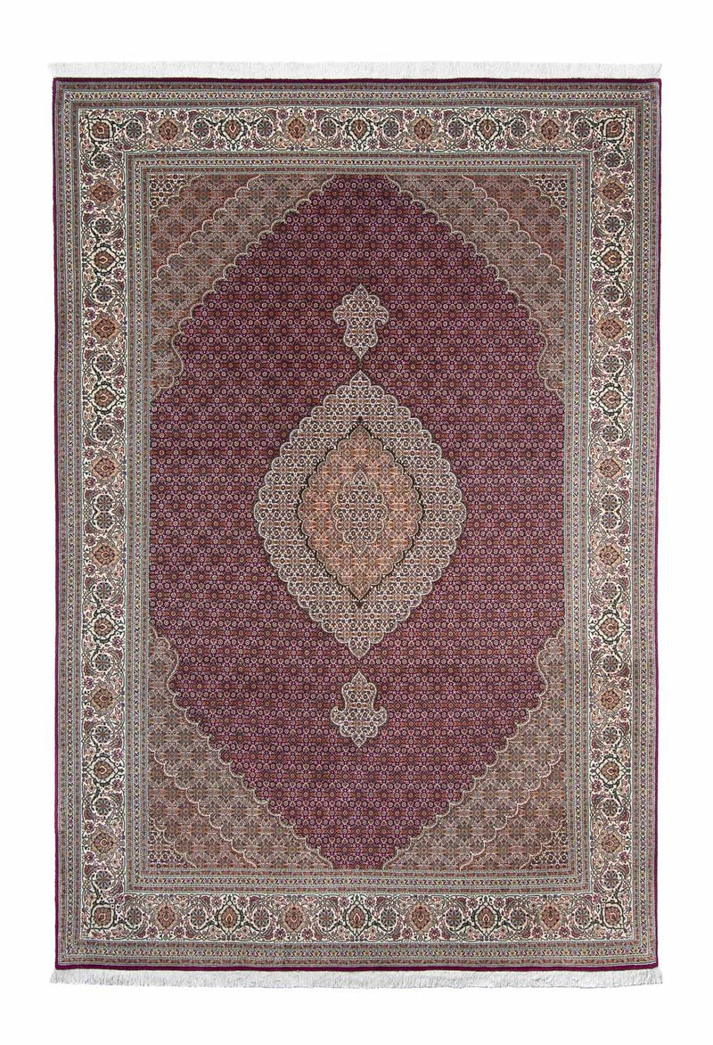 Perzisch tapijt - Tabriz - 302 x 203 cm - rood