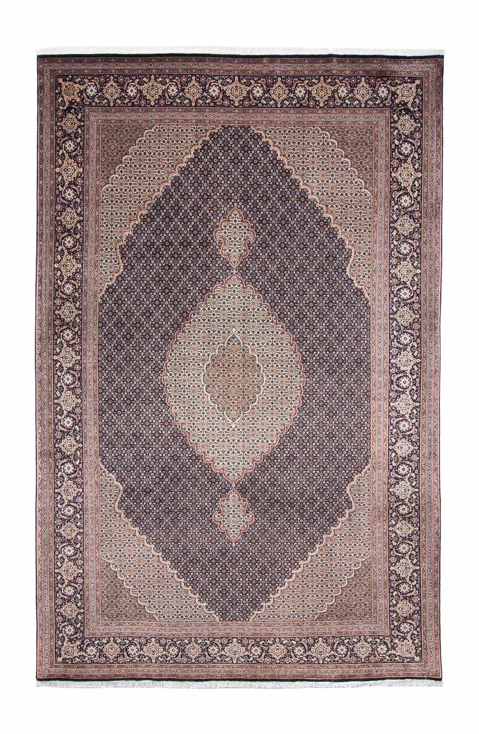 Perzisch tapijt - Tabriz - 303 x 196 cm - donkerblauw