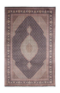 Perzisch tapijt - Tabriz - 303 x 196 cm - donkerblauw