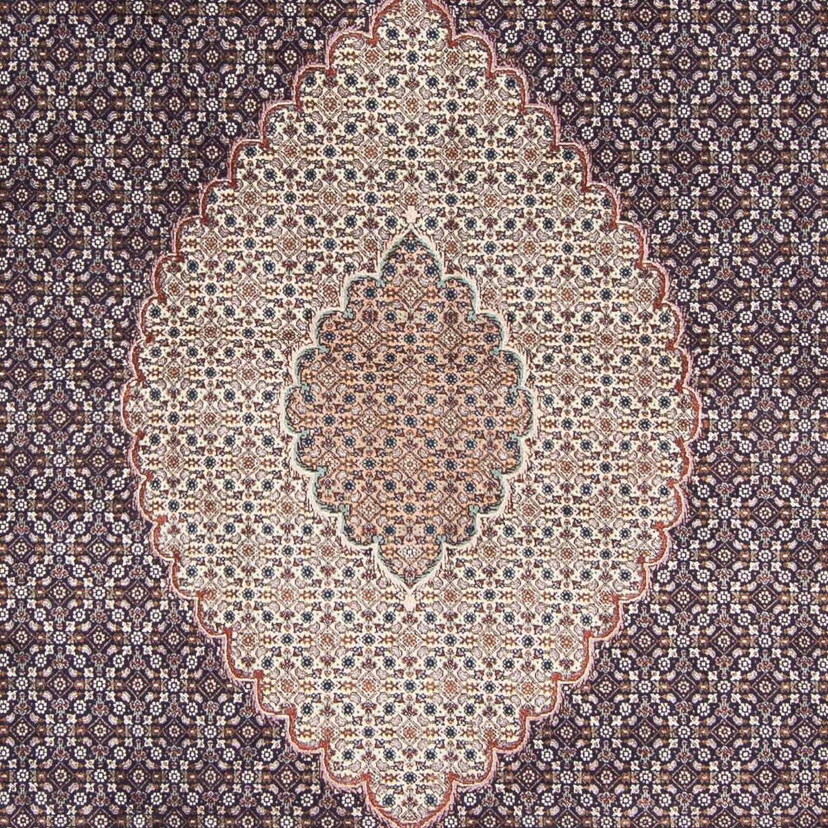 Perzisch tapijt - Tabriz - 303 x 196 cm - donkerblauw