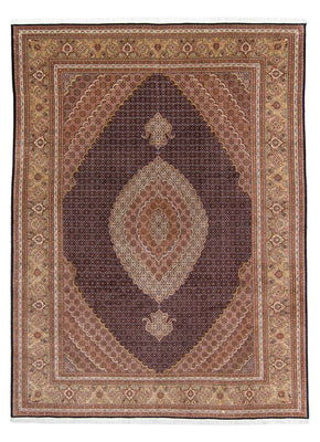 Perzisch tapijt - Tabriz - 336 x 250 cm - bruin