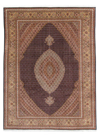 Perzisch tapijt - Tabriz - 336 x 250 cm - bruin