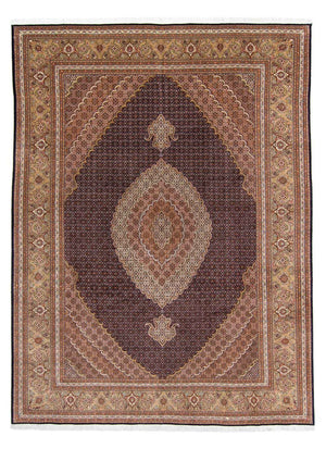 Perzisch tapijt - Tabriz - 336 x 250 cm - bruin