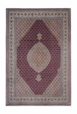 Perzisch tapijt - Tabriz - 303 x 204 cm - donkerrood