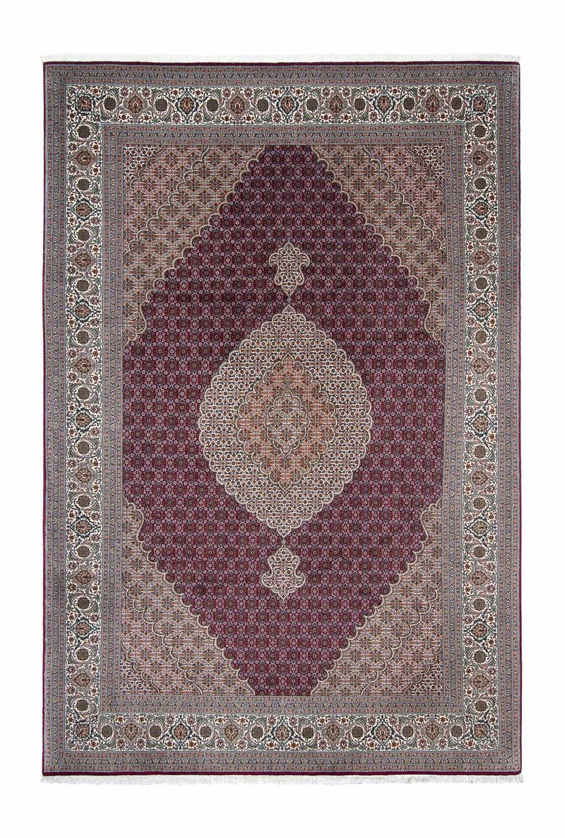 Perzisch tapijt - Tabriz - 303 x 204 cm - donkerrood