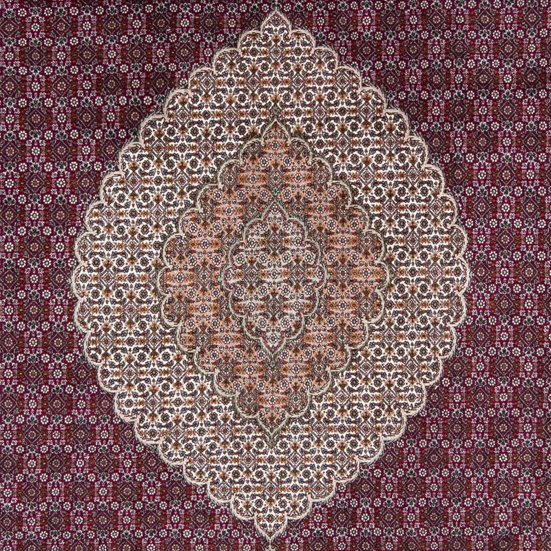 Perzisch tapijt - Tabriz - 303 x 204 cm - donkerrood