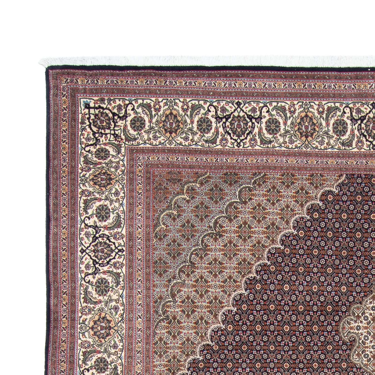 Perzisch tapijt - Tabriz - 300 x 202 cm - donkerblauw