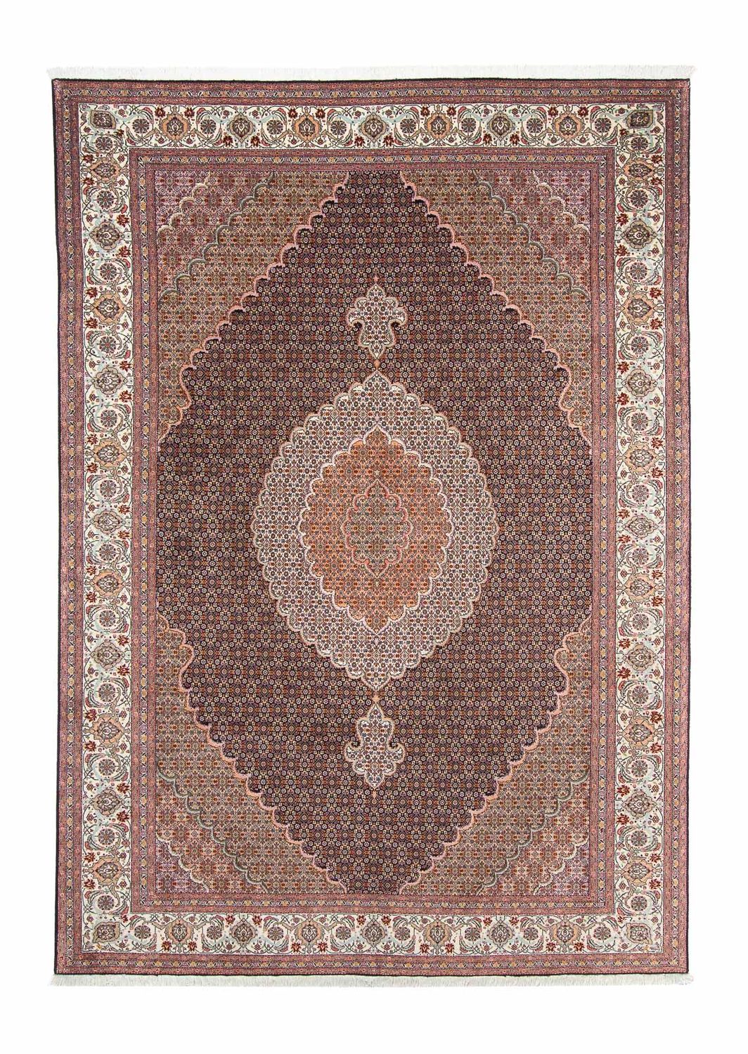 Perzisch tapijt - Tabriz - 282 x 202 cm - bruin
