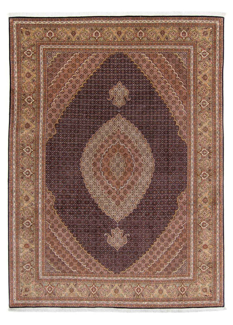 Perzisch tapijt - Tabriz - 338 x 248 cm - lichtbruin