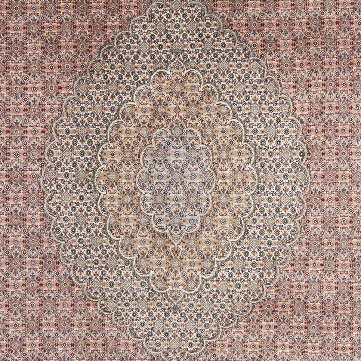 Perzisch tapijt - Tabriz - 292 x 200 cm - licht rood