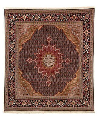 Perzisch tapijt - Tabriz - Royal vierkant  - 219 x 200 cm - donkerblauw