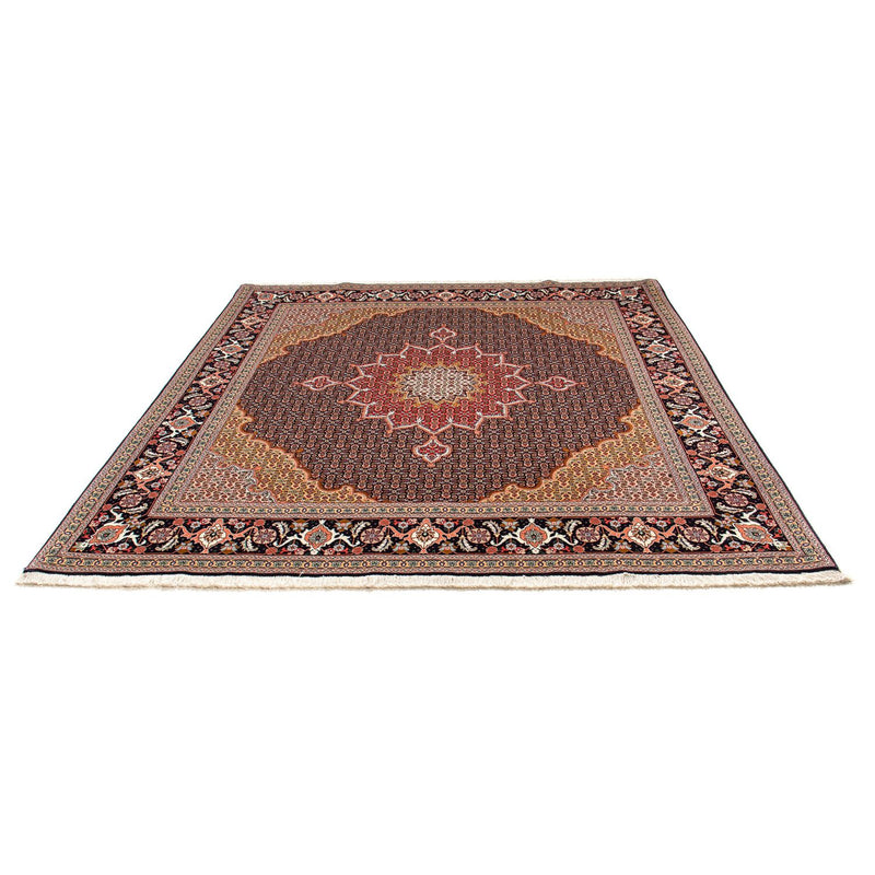 Perzisch tapijt - Tabriz - Royal vierkant  - 219 x 200 cm - donkerblauw