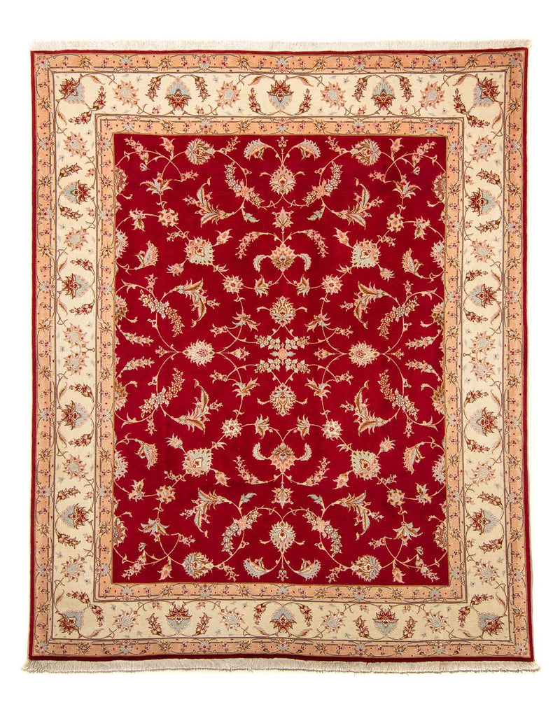 Perzisch tapijt - Tabriz - Royal - 255 x 204 cm - donkerrood