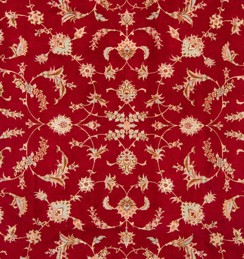 Perzisch tapijt - Tabriz - Royal - 255 x 204 cm - donkerrood