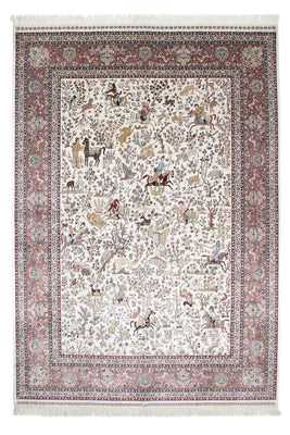 Oosters tapijt - Hereke - 244 x 169 cm - beige