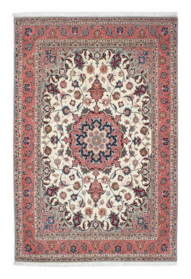 Perzisch tapijt - Tabriz - Royal - 229 x 151 cm - beige