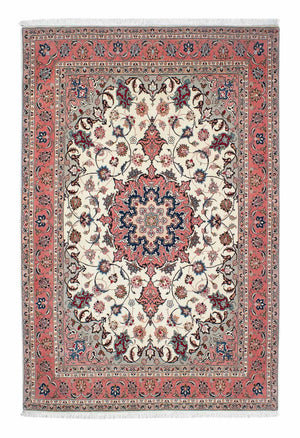 Perzisch tapijt - Tabriz - Royal - 229 x 151 cm - beige