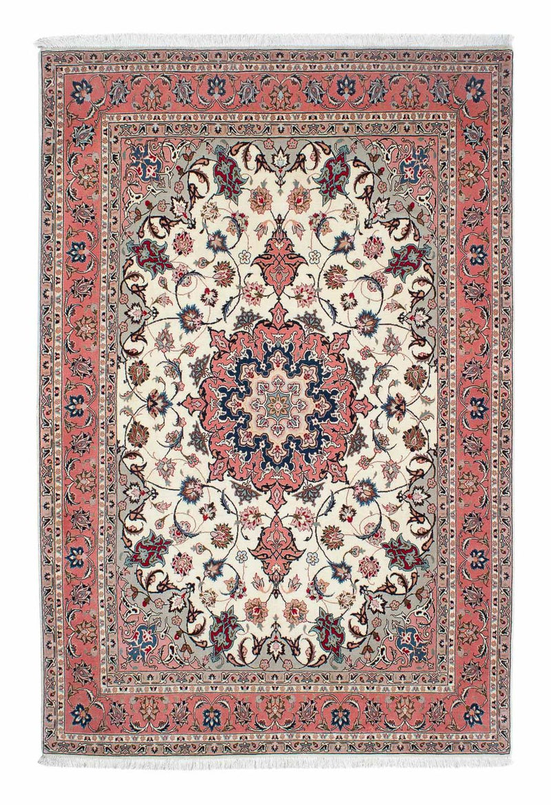 Perzisch tapijt - Tabriz - Royal - 229 x 151 cm - beige